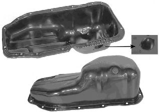 VAN WEZEL 3763072 -  Масляный поддон